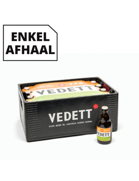 Goodwill vonnis Instrument Vedett IPA krat -- Afhaal -- 24x33cl kopen doe je bij BorrelBaaz.nl